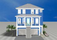 Caribbean Isles modern coastal piling home by Acorn Fine Homes - Thumb Pic 1