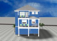 Caribbean Isles modern coastal piling home by Acorn Fine Homes - Thumb Pic 4