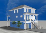Caribbean Isles modern coastal piling home by Acorn Fine Homes - Thumb Pic 6