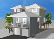 Modern coastal piling home on Pensacola Beach by Acorn Fine Homes - Thumb Pic 2