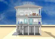 Wunderlick modern coastal piling home on Navarre Beach - Thumb Pic 4