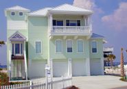 DeLuca residence on Penasacola Beach by Acorn Fine Homes