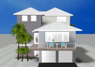 Modern coastal piling home on Pensacola Beach by Acorn Fine Homes - Thumb Pic 1