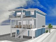 Wunderlick modern coastal piling home on Navarre Beach - Thumb Pic 12