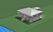 Modern coastal piling home in Navarre by Acorn Fine Homes - Thumb Pic 9