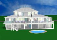 Modern piling home in Navarre, Gulf Breeze, Milton by Acorn Fine Homes - Thumb Pic 2