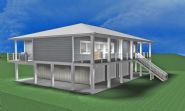 Modern coastal piling home in Navarre by Acorn Fine Homes - Thumb Pic 3