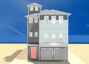 Wunderlick modern coastal piling home on Navarre Beach - Thumb Pic 1