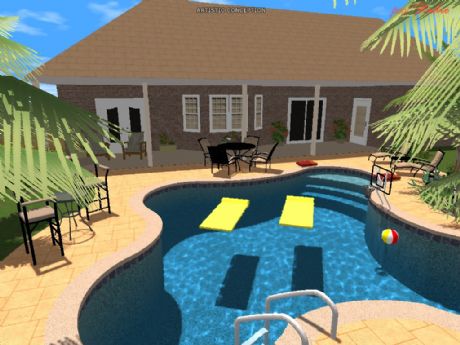 Reyes pool rendering