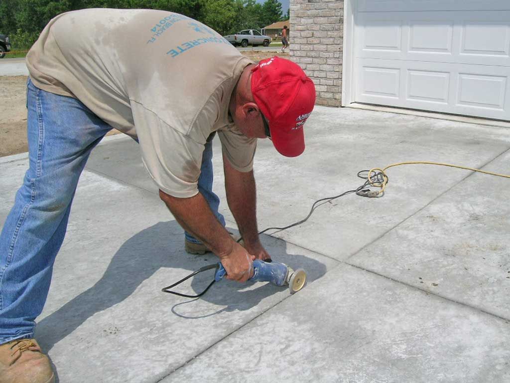 driveway control joint