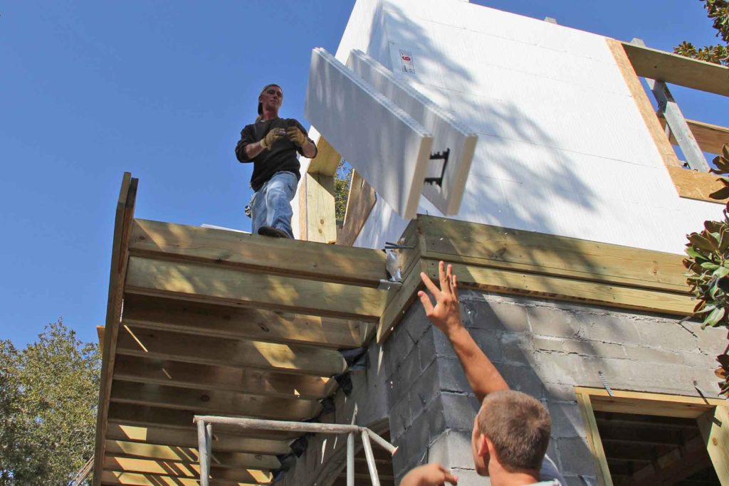 pitching ICF block